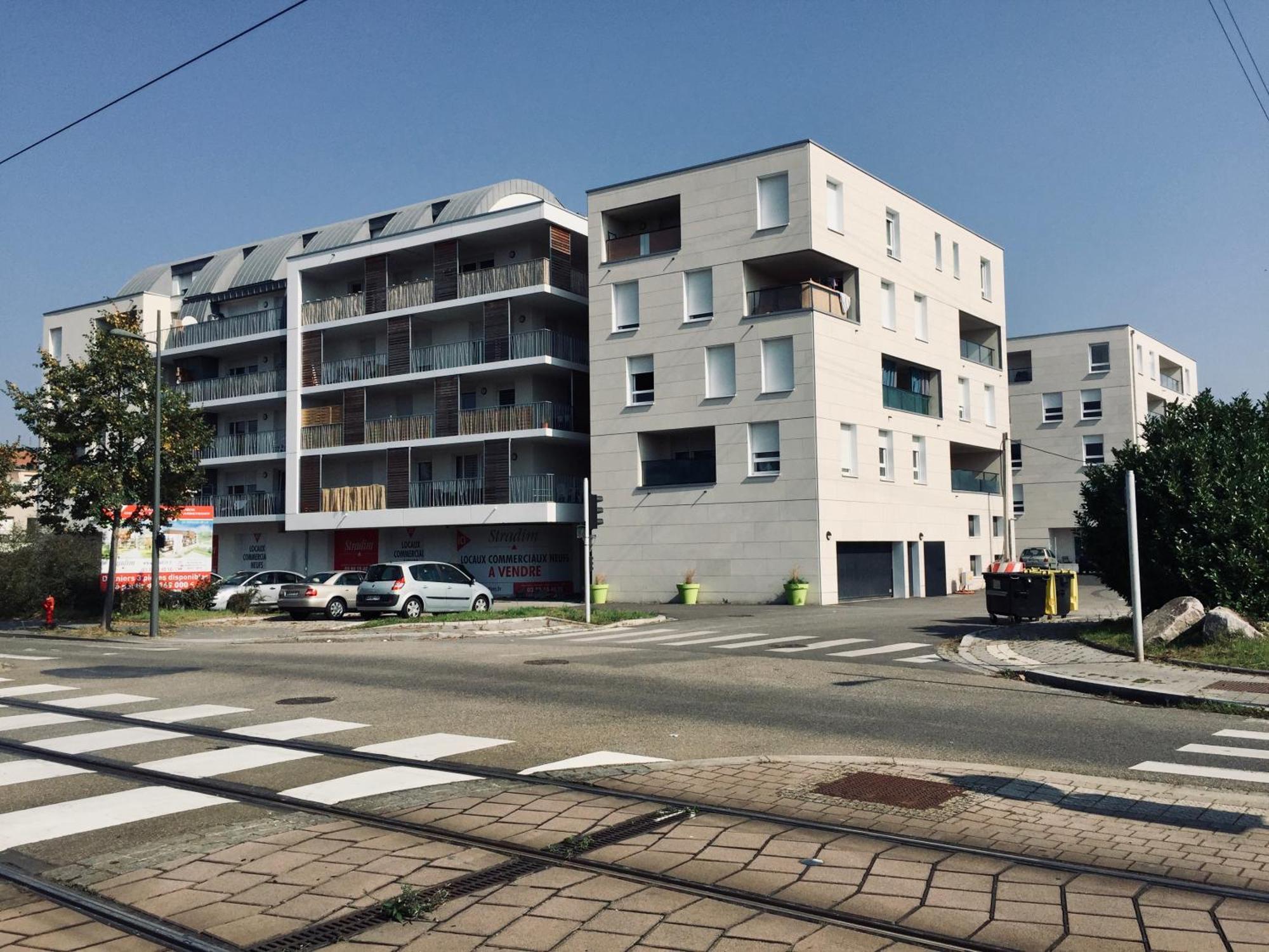 Le T2 Appartement Moderne Avec Terrasse Et Parking Страсбург Екстериор снимка